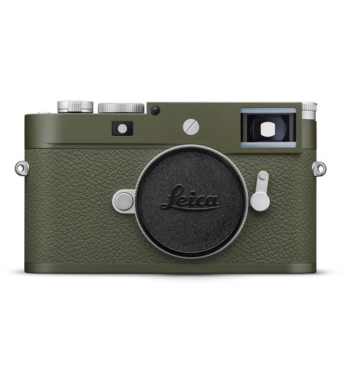Leica M11-P Rangefinder Camera (Safari Edition Green / Black / Silver)